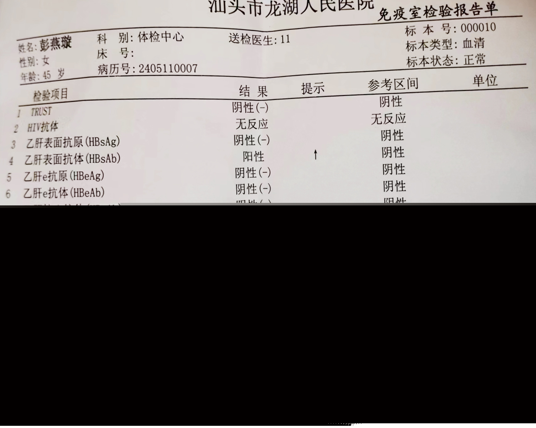 2024.5.11獲得術(shù)前三項(xiàng)
